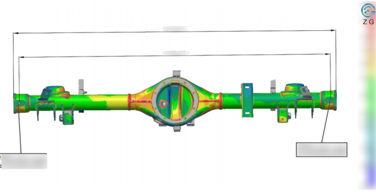 3D-Abweichungsfarbkarte 2