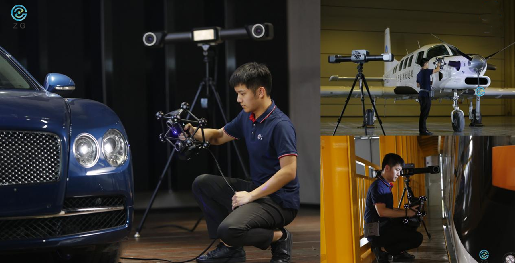 5. HyperScan 3D-Laserscanner mit optischer Verfolgung