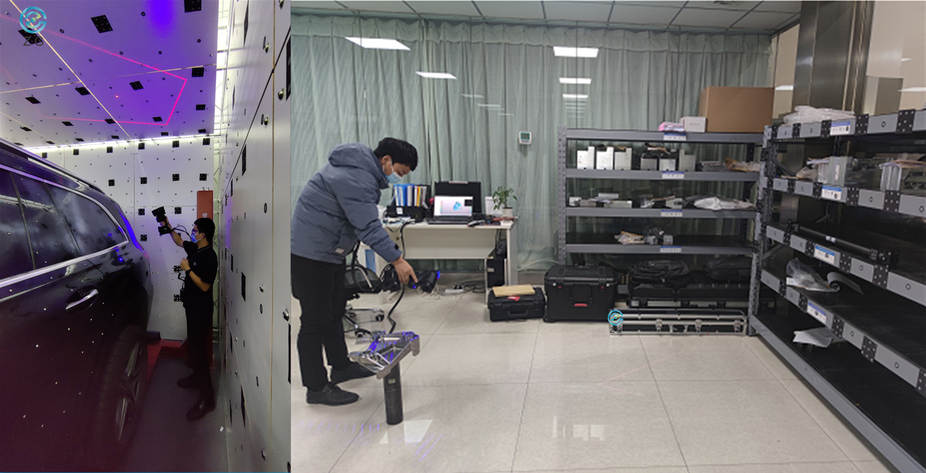 6. MarvelScan Tracker- und Marker-freier 3D-Laserscanner