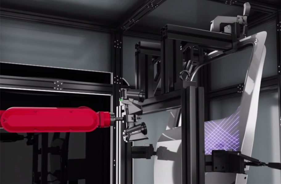 Automatisiertes 3D-Scansystem f&uuml;r die 3D-Inspektion