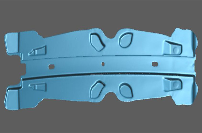 Blech Teil 3D Scanning