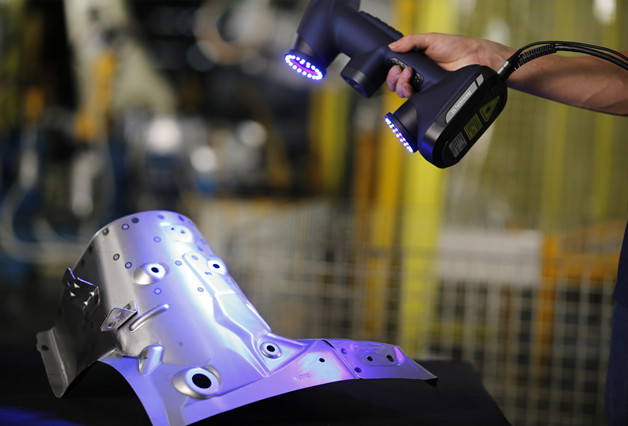3D-Scanner mit Hole Flash Capture-Funktion