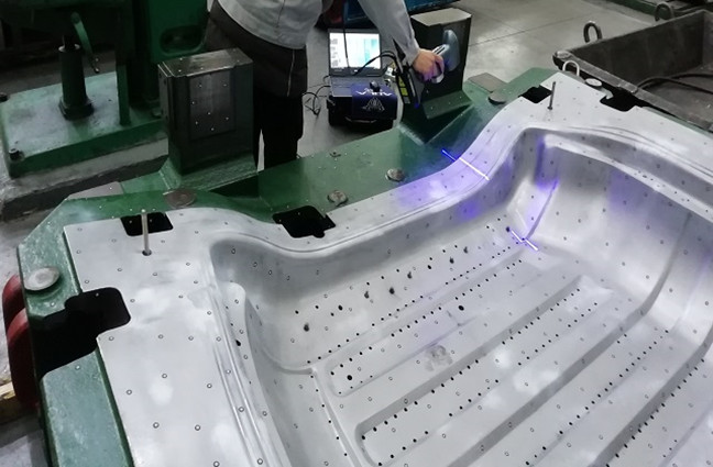 3D-Inspektion von Formen und Vorrichtungen