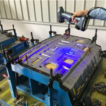 Rigelcan hoher Scan -Effizienz Blauer Laser 3D -Scanner für die Casting -Industrie