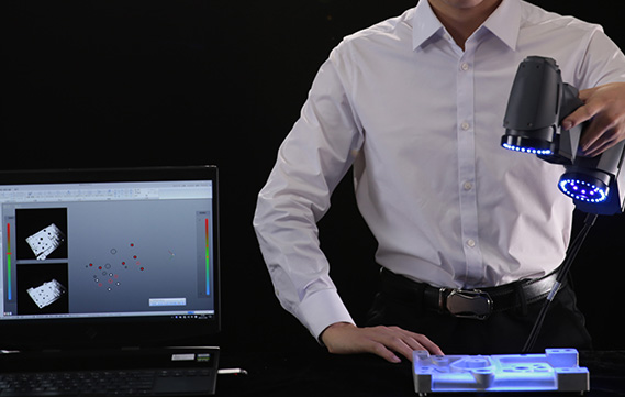 Leistungsstarker multifunktionaler 3D-Scanner