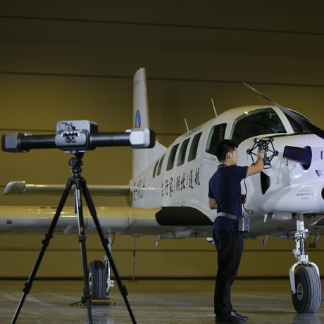 HyperScan Plus Optical Tracking 3D-Scanner für die Entwicklung präzisionsgefertigter Teile