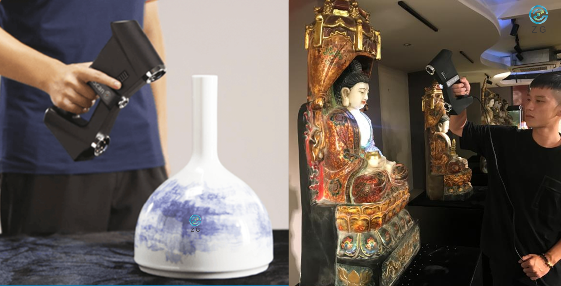 Intelligenter Vollfarb-3D-Scanner