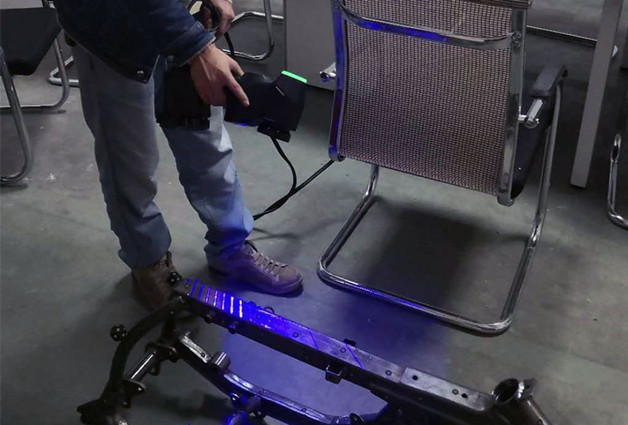 Einfach zu bedienender 3D -Laserscanner