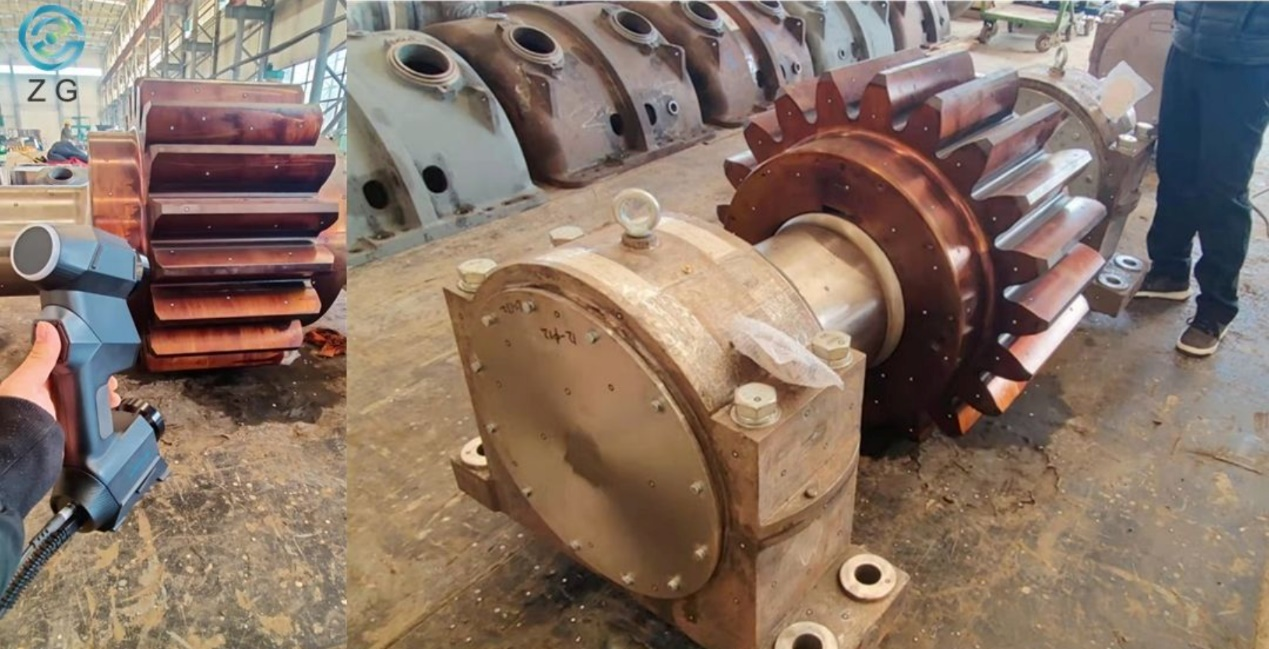 Gro&szlig;es Gussteil bereit f&uuml;r Reverse Engineering