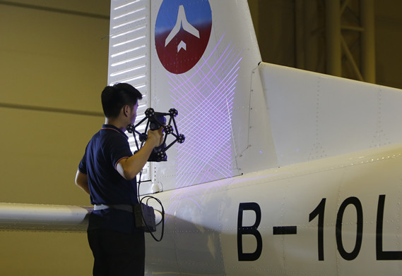 3D-Scanner mit optischem Tracking und Hochgeschwindigkeits-3D-Scannen
