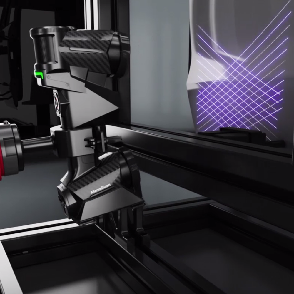 MarvelScan Galaxy Schlüsselfertiges 3D-Laserscansystem für die Erstmusterprüfung