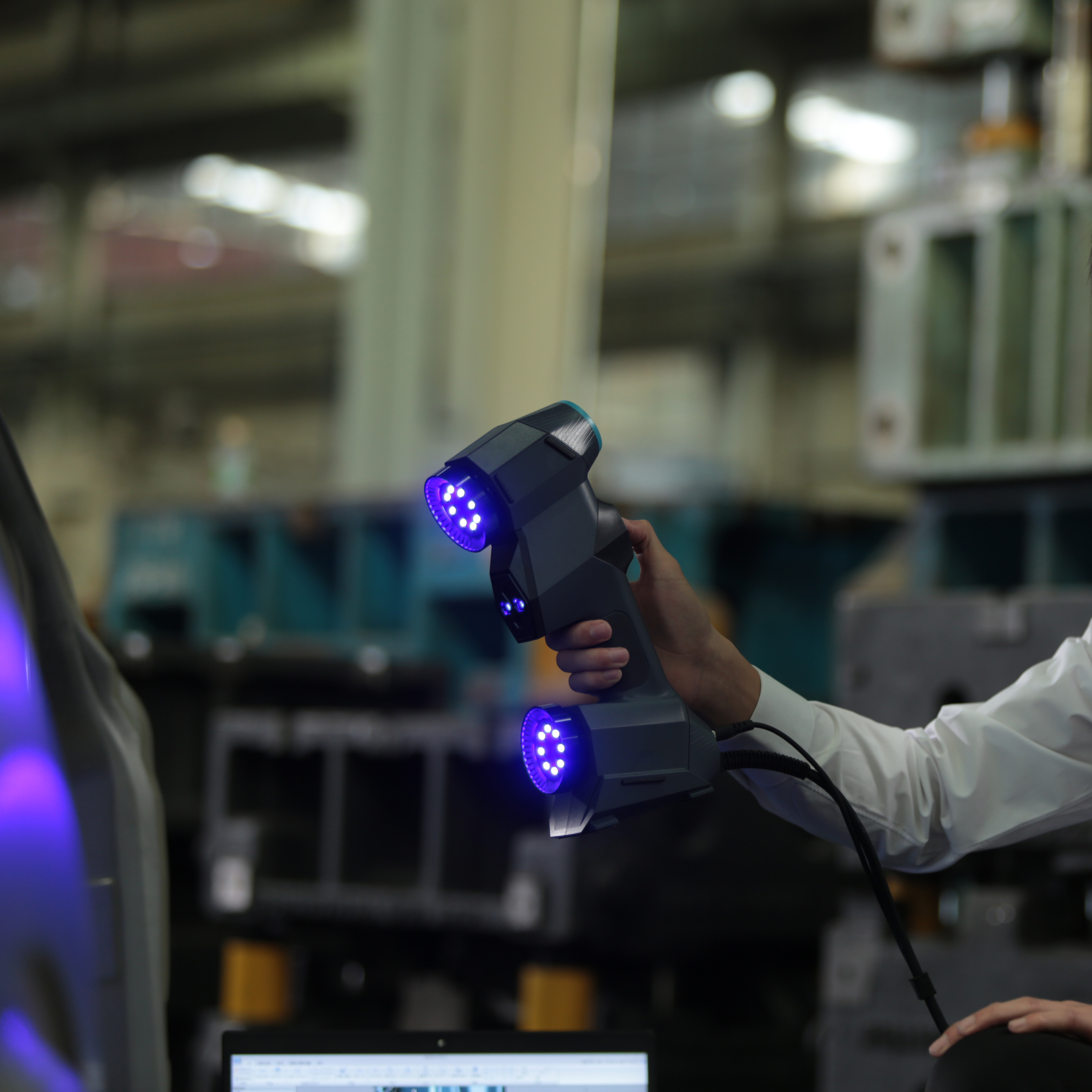 Rigelcan Smart tragbarer Blue Laser 3D -Scanner mit hoher Auflösung