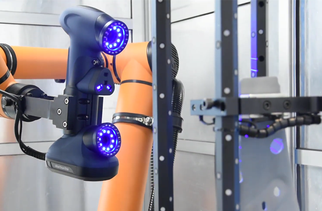 Qualit&auml;tskontrolle von Autoteilen durch automatisierte Scanl&ouml;sung