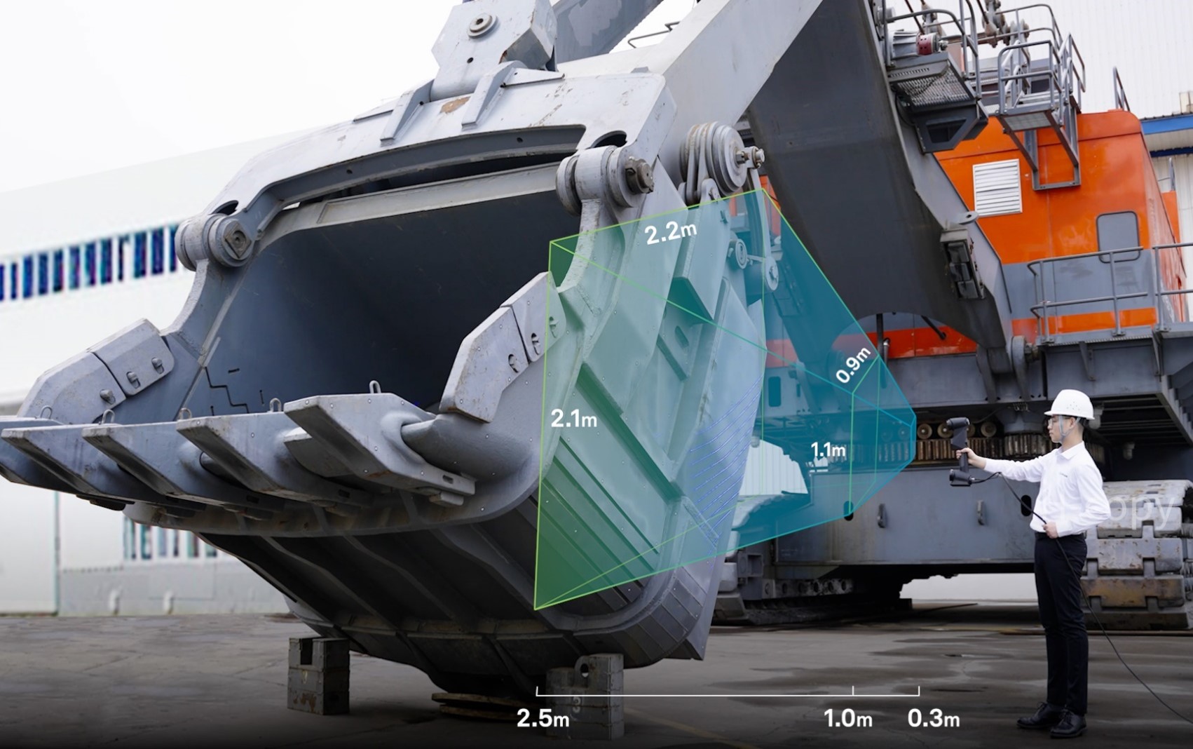 3D -Scanner mit hoher Anpassungsf&auml;higkeit