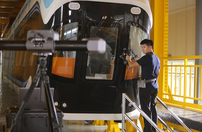 3D -Scan f&uuml;r die Eisenbahnindustrie