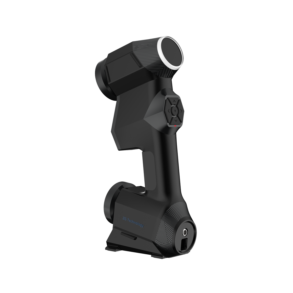Intelligenter tragbarer 3D-Laserscanner mit blauem Laser, der die Formeninspektion in der Werkstatt durchf&uuml;hrt